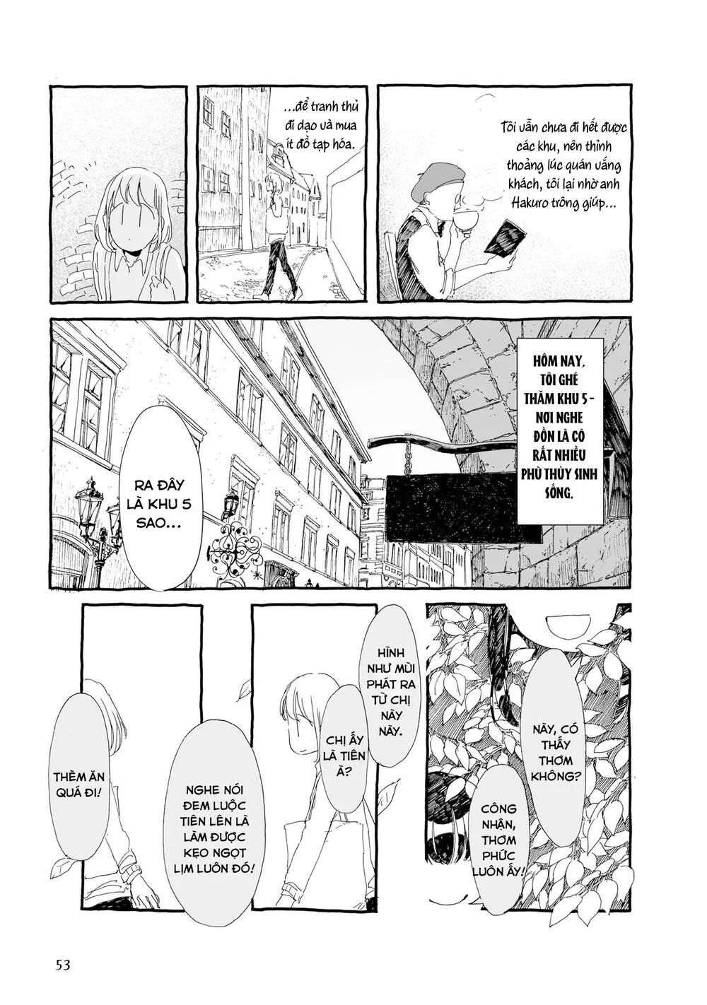 Quán Cà Phê Ở Thị Trấn Không Bao Giờ Tỉnh Giấc Chapter 6 - Trang 6