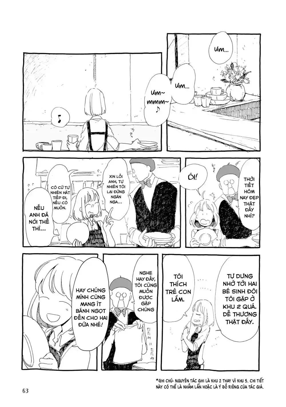 Quán Cà Phê Ở Thị Trấn Không Bao Giờ Tỉnh Giấc Chapter 7 - Trang 6