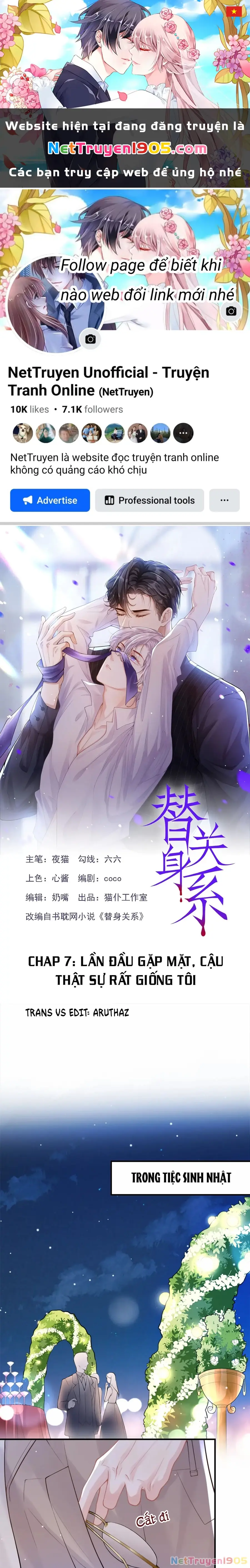 Quan Hệ Thế Thân Chapter 7 - Trang 2