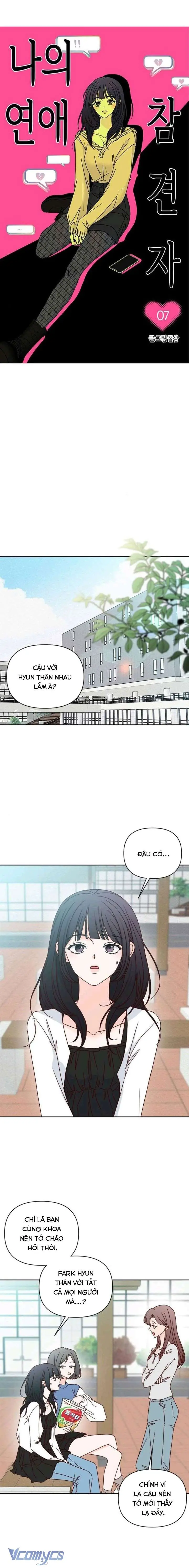 Quân Sư Tình Yêu Của Tôi Chapter 7 - Trang 8
