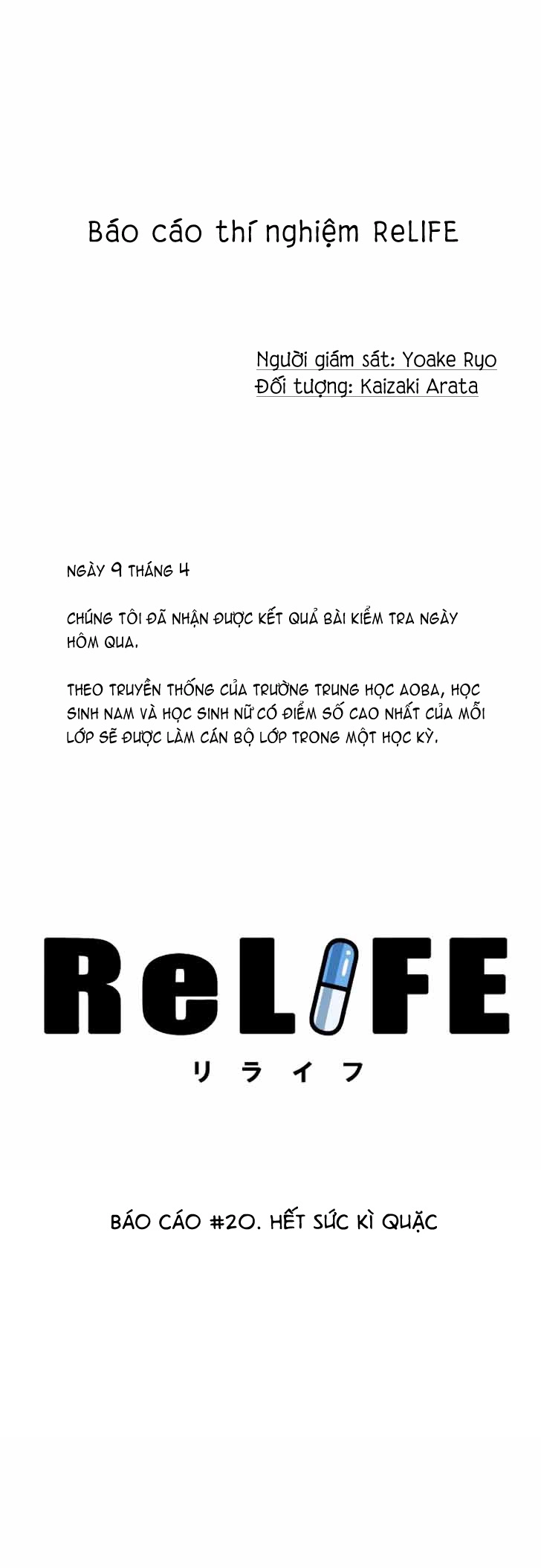 ReLIFE Chapter 20 - Trang 3