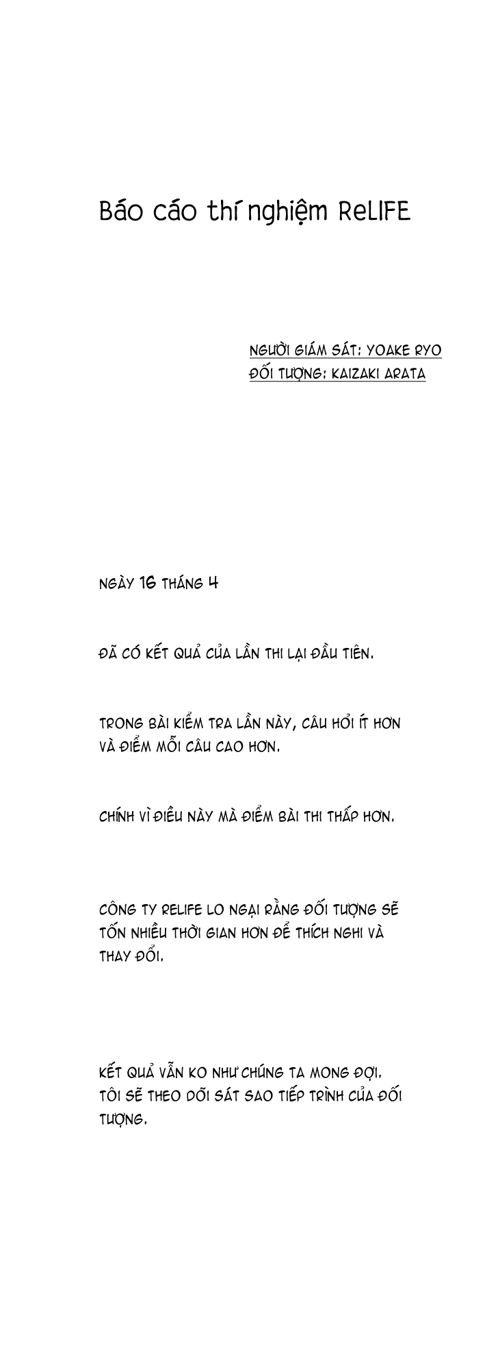 ReLIFE Chapter 26 - Trang 4