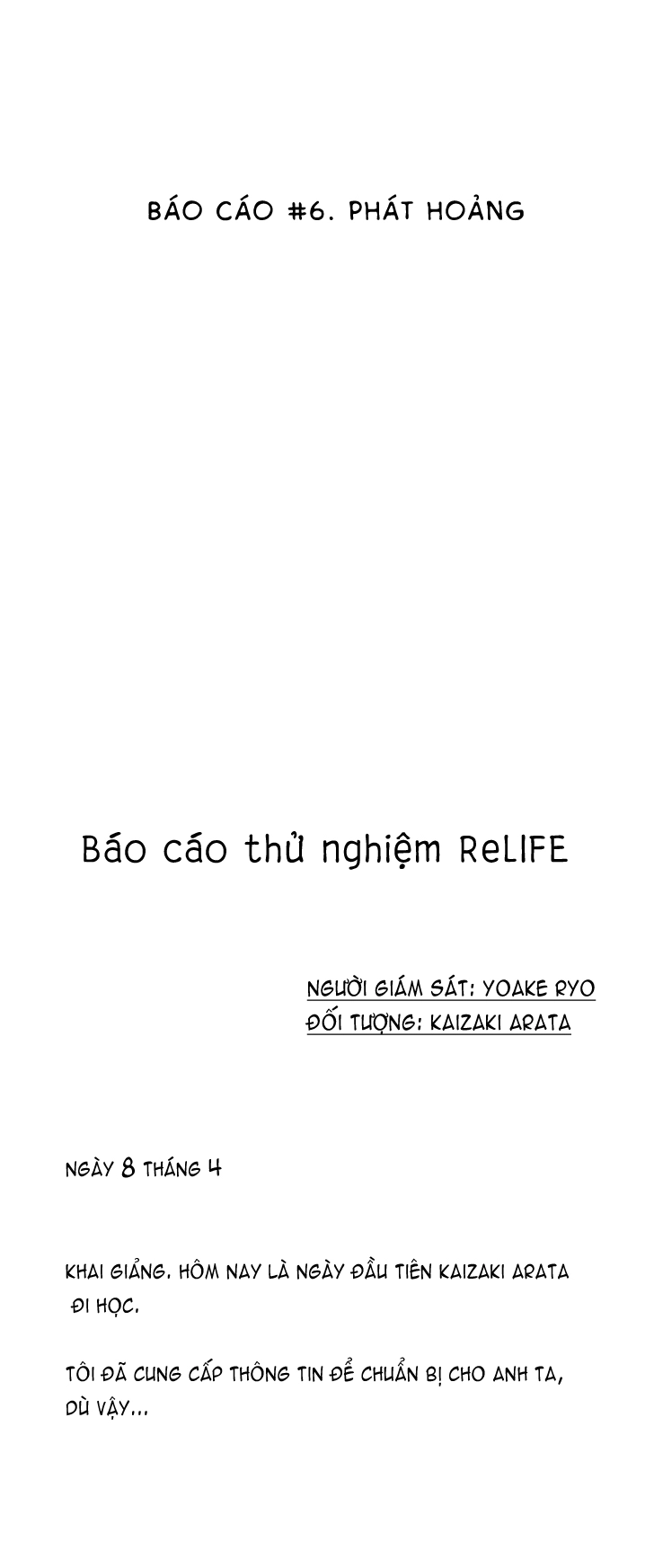 ReLIFE Chapter 6 - Trang 8