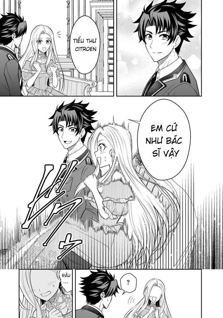 Rinkoku Kara Kita Yome Ga Kawaisugite Doushiyou Chapter 5 - Trang 13