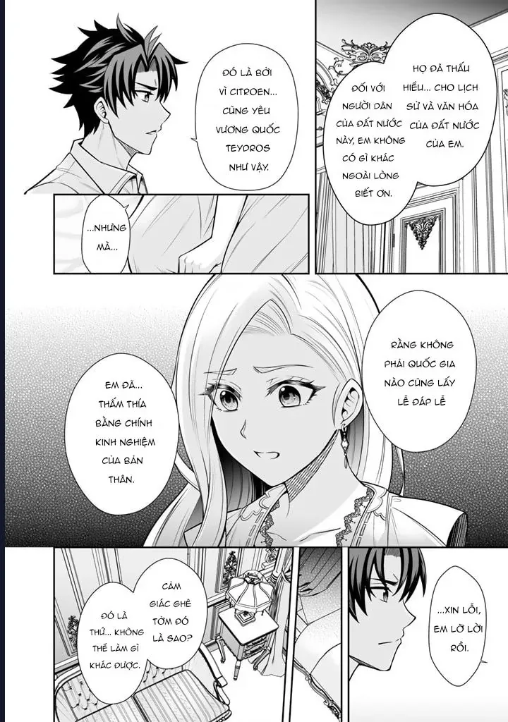 Rinkoku Kara Kita Yome Ga Kawaisugite Doushiyou Chapter 7 - Trang 17
