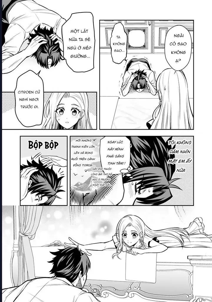 Rinkoku Kara Kita Yome Ga Kawaisugite Doushiyou Chapter 8 - Trang 24