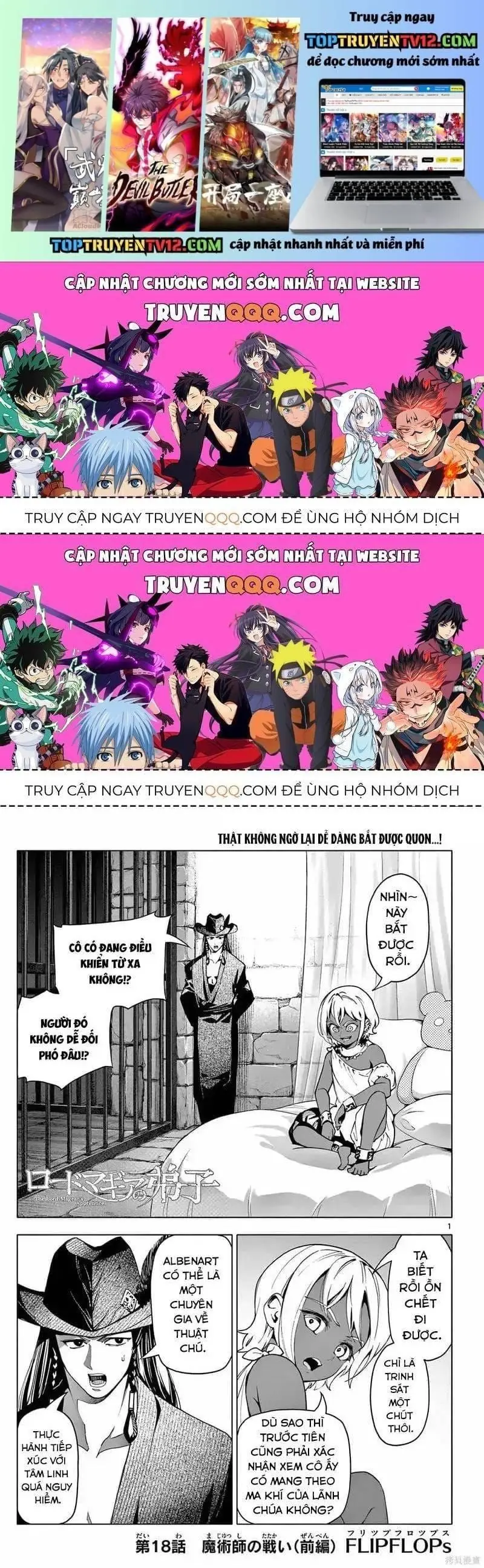 Rodo Magia No Deshi Chapter 18.9 - Trang 4