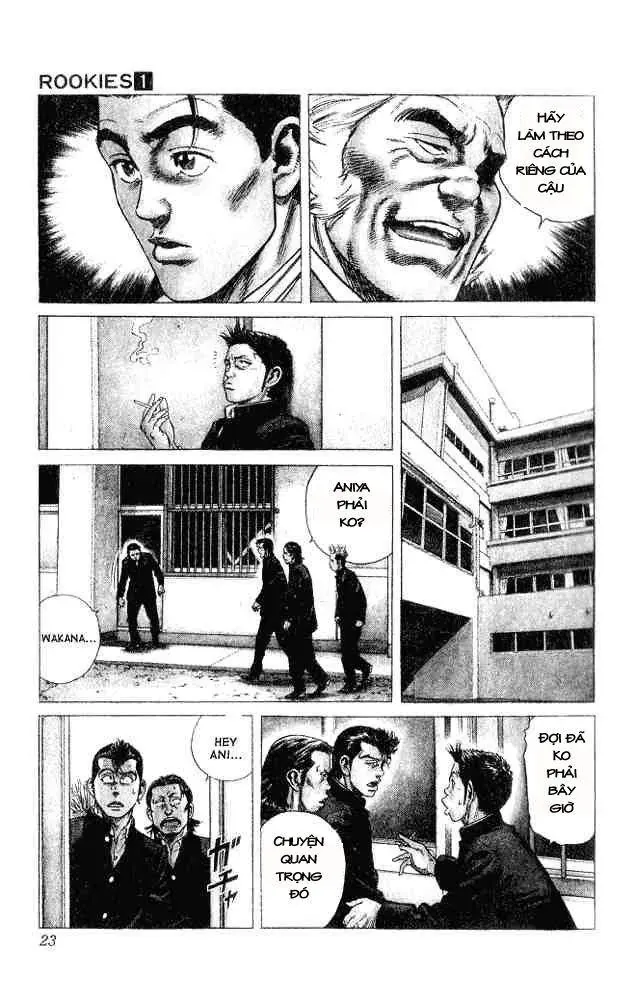 Rookies Chapter 1 - Trang 23