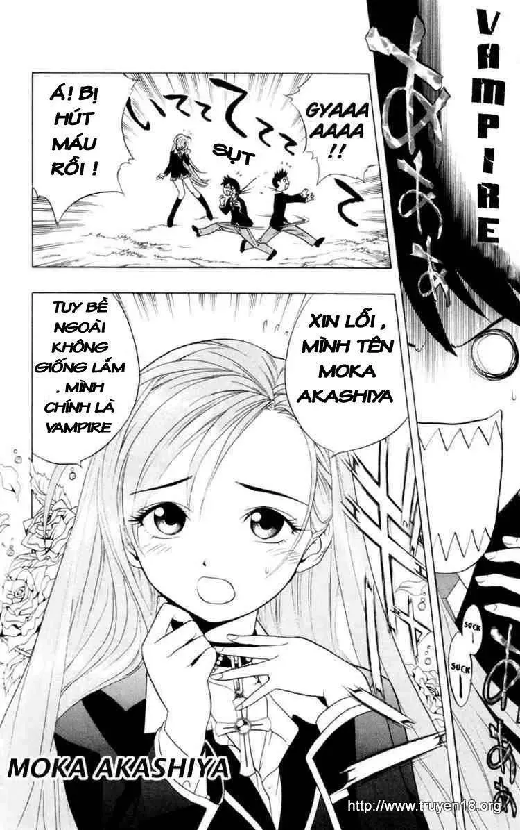 Rosario + Vampire Ss1 Chapter 1 - Trang 15
