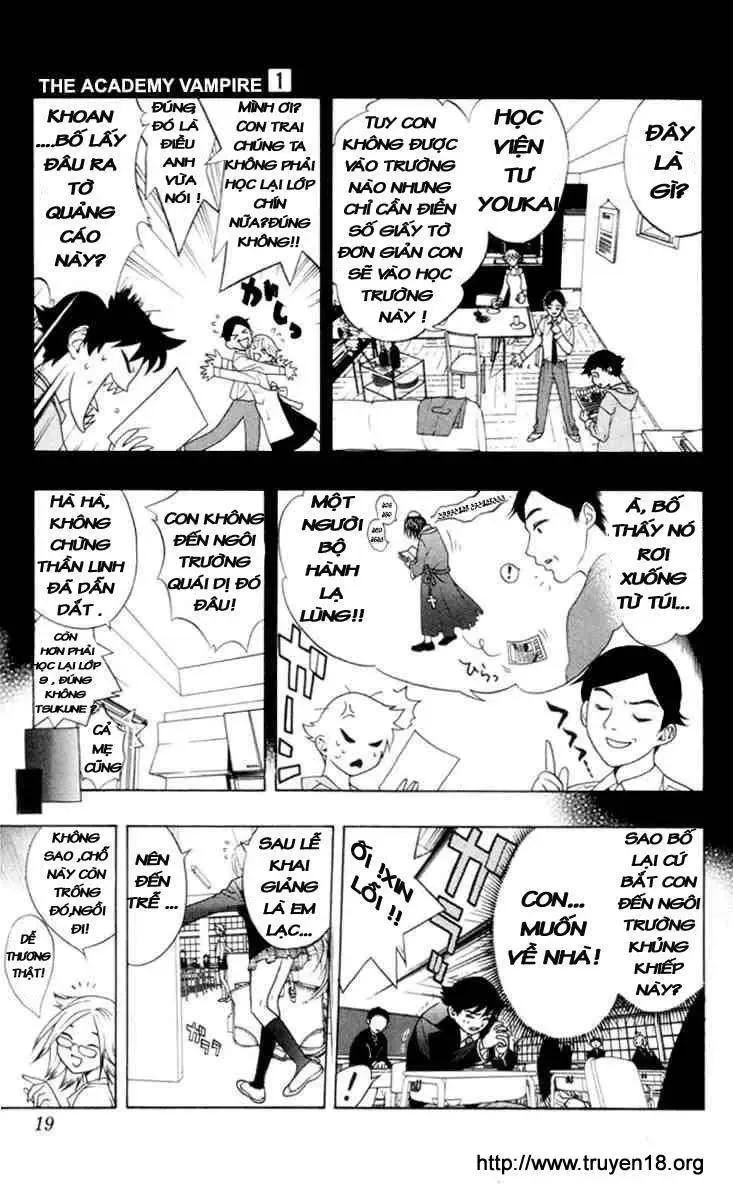 Rosario + Vampire Ss1 Chapter 1 - Trang 20
