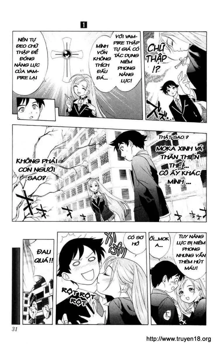 Rosario + Vampire Ss1 Chapter 1 - Trang 32