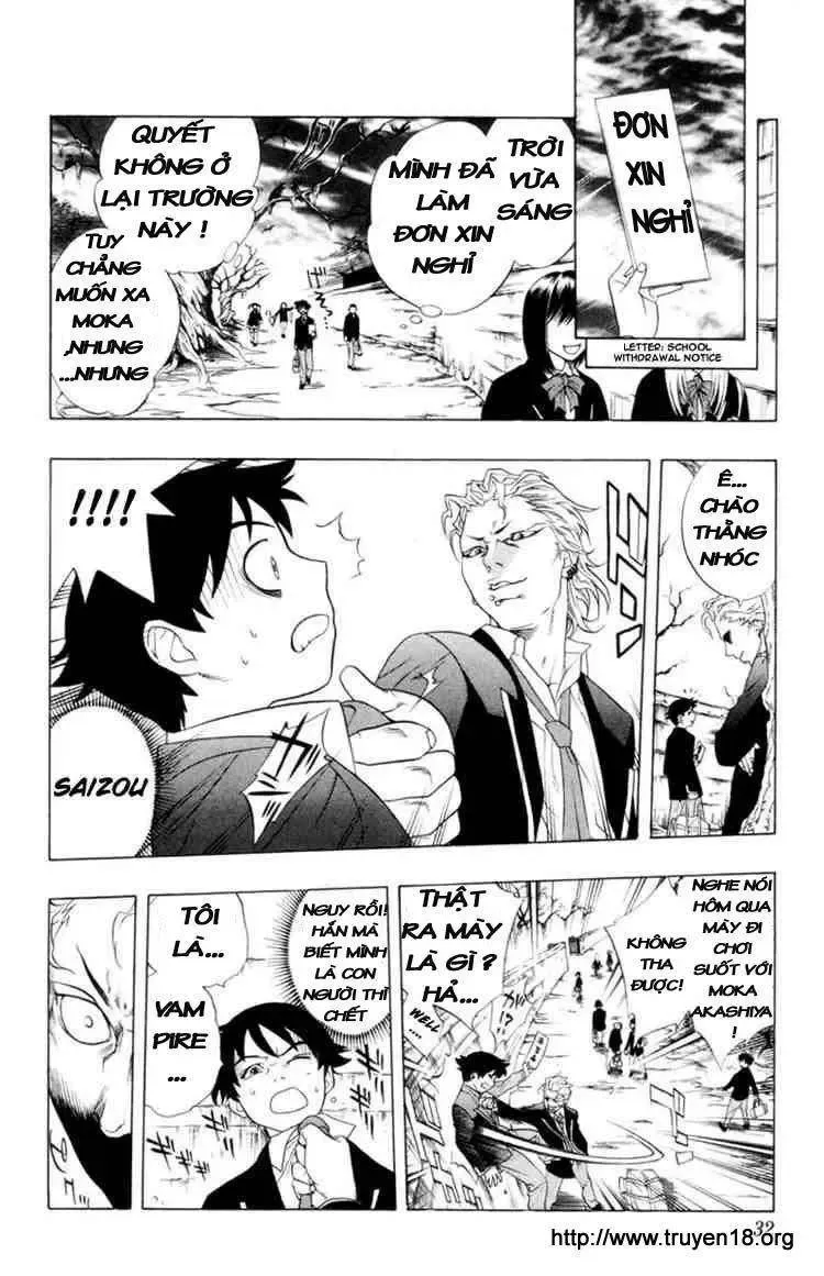 Rosario + Vampire Ss1 Chapter 1 - Trang 33