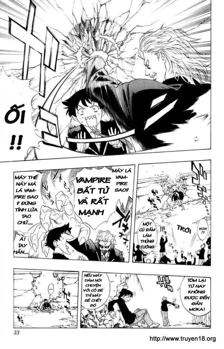Rosario + Vampire Ss1 Chapter 1 - Trang 34