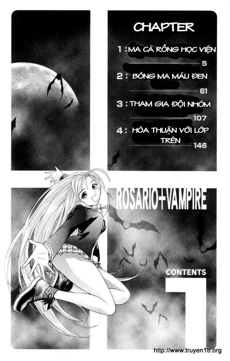 Rosario + Vampire Ss1 Chapter 1 - Trang 6