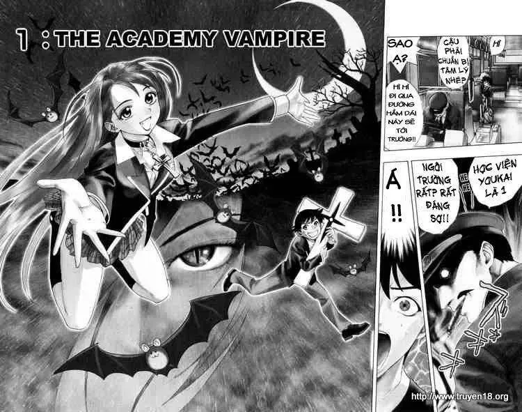 Rosario + Vampire Ss1 Chapter 1 - Trang 8
