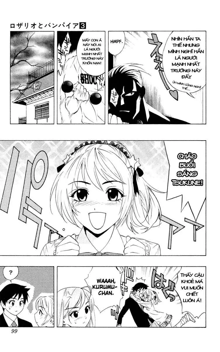 Rosario + Vampire Ss1 Chapter 11 - Trang 12