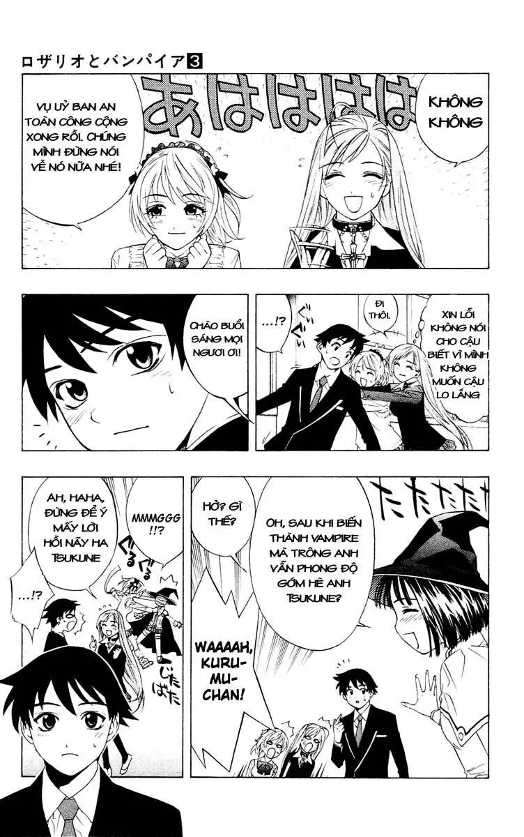 Rosario + Vampire Ss1 Chapter 11 - Trang 14
