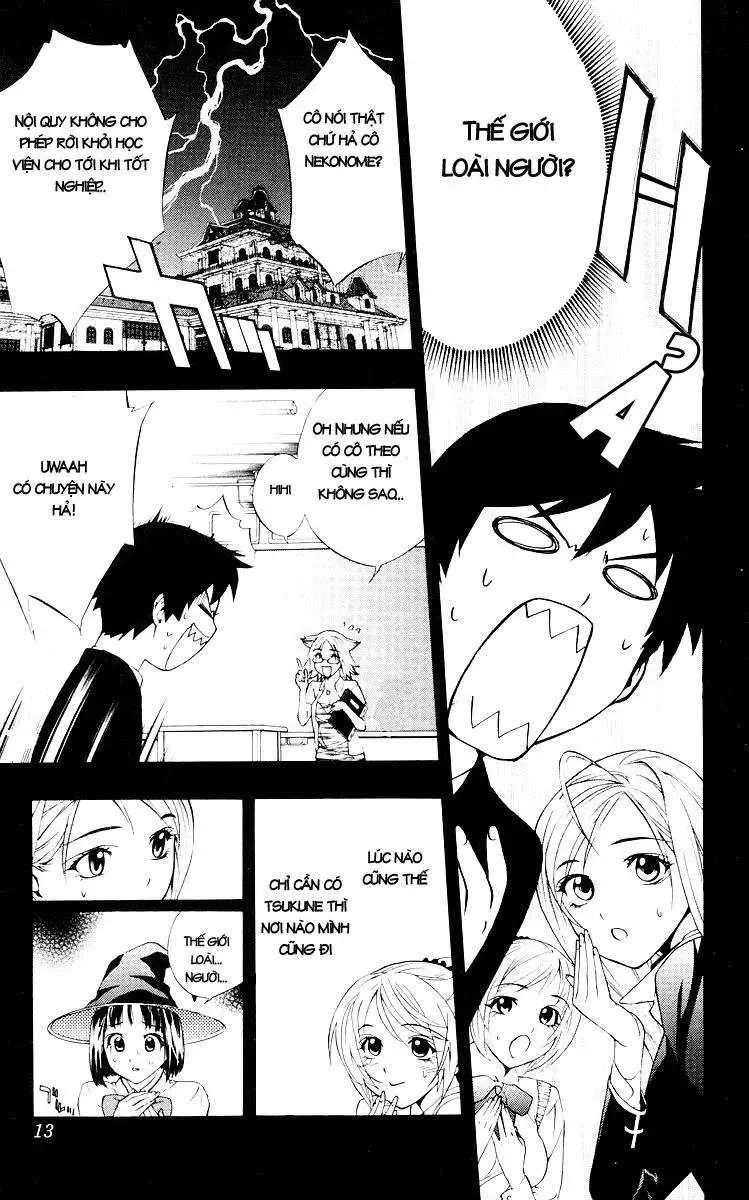 Rosario + Vampire Ss1 Chapter 13 - Trang 12