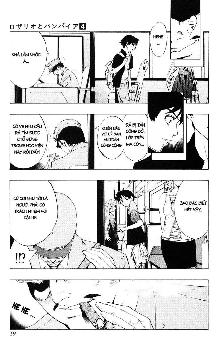 Rosario + Vampire Ss1 Chapter 13 - Trang 18