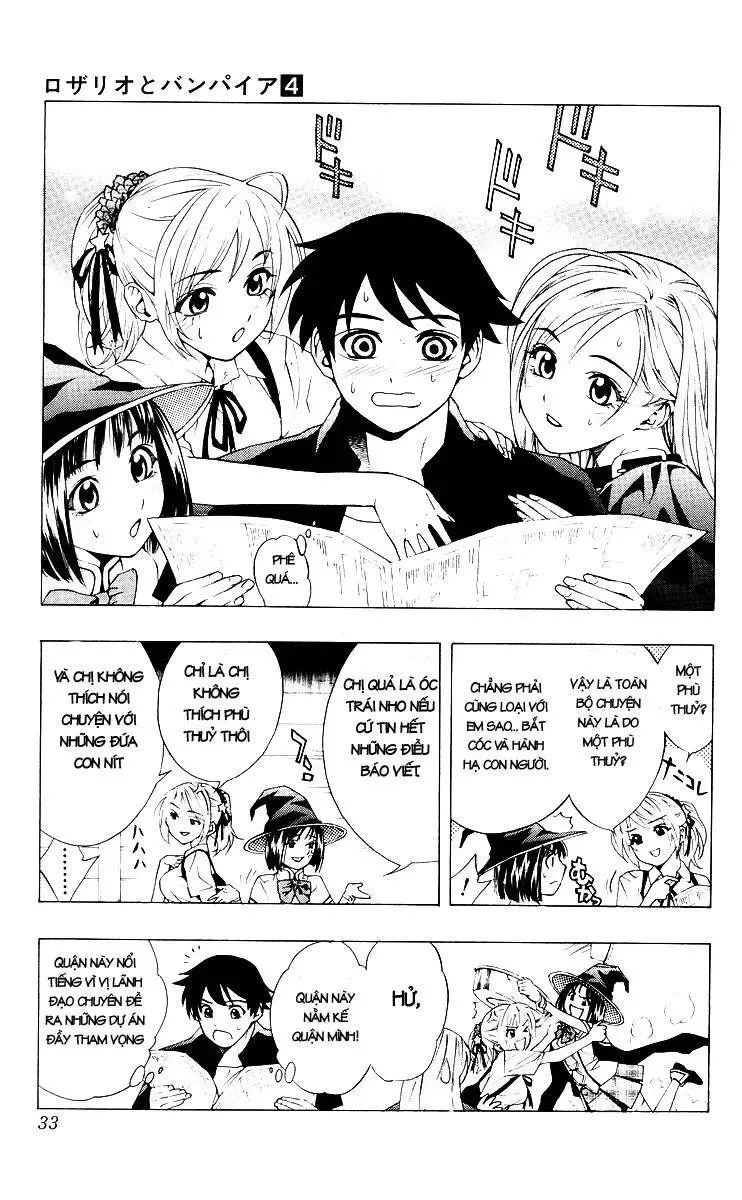 Rosario + Vampire Ss1 Chapter 13 - Trang 32