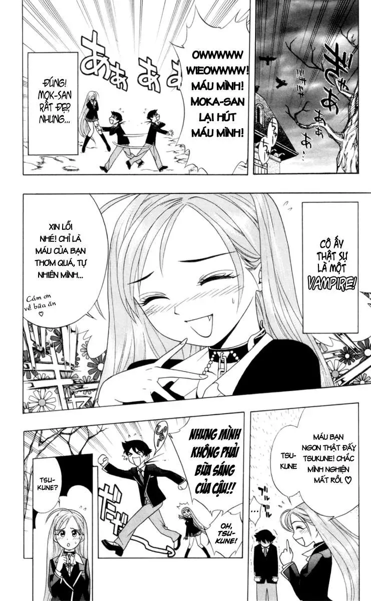 Rosario + Vampire Ss1 Chapter 2 - Trang 9