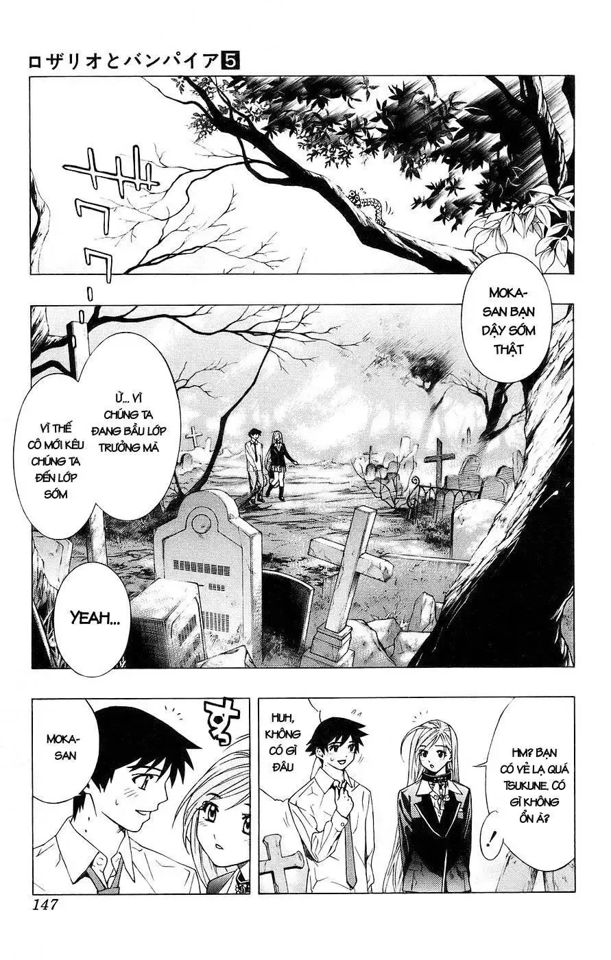 Rosario + Vampire Ss1 Chapter 20 - Trang 9