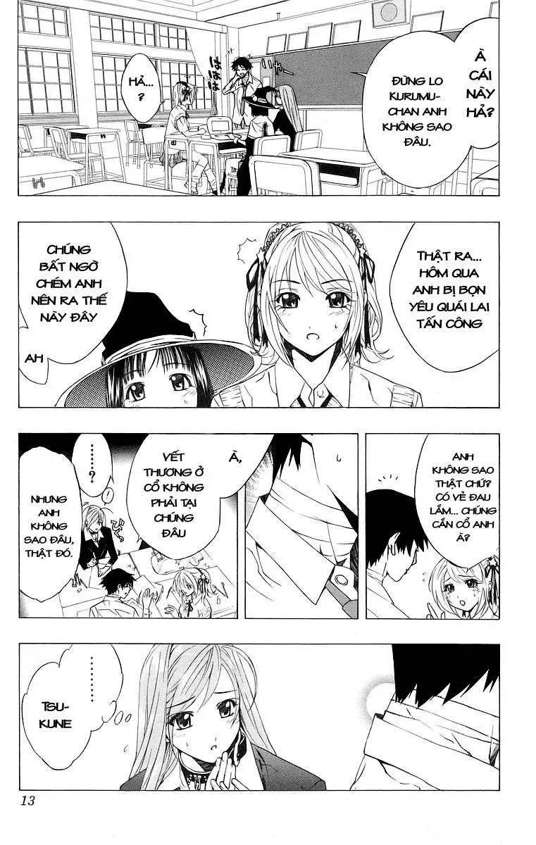 Rosario + Vampire Ss1 Chapter 21 - Trang 9
