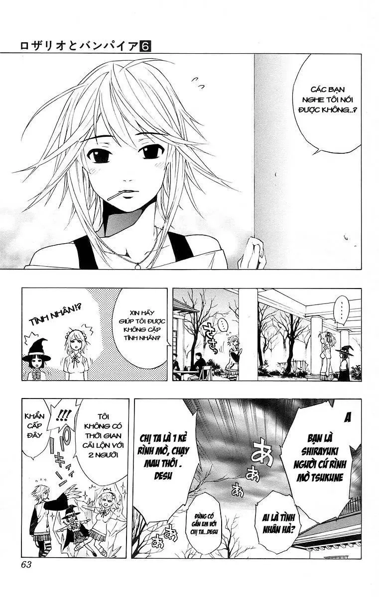 Rosario + Vampire Ss1 Chapter 22 - Trang 14