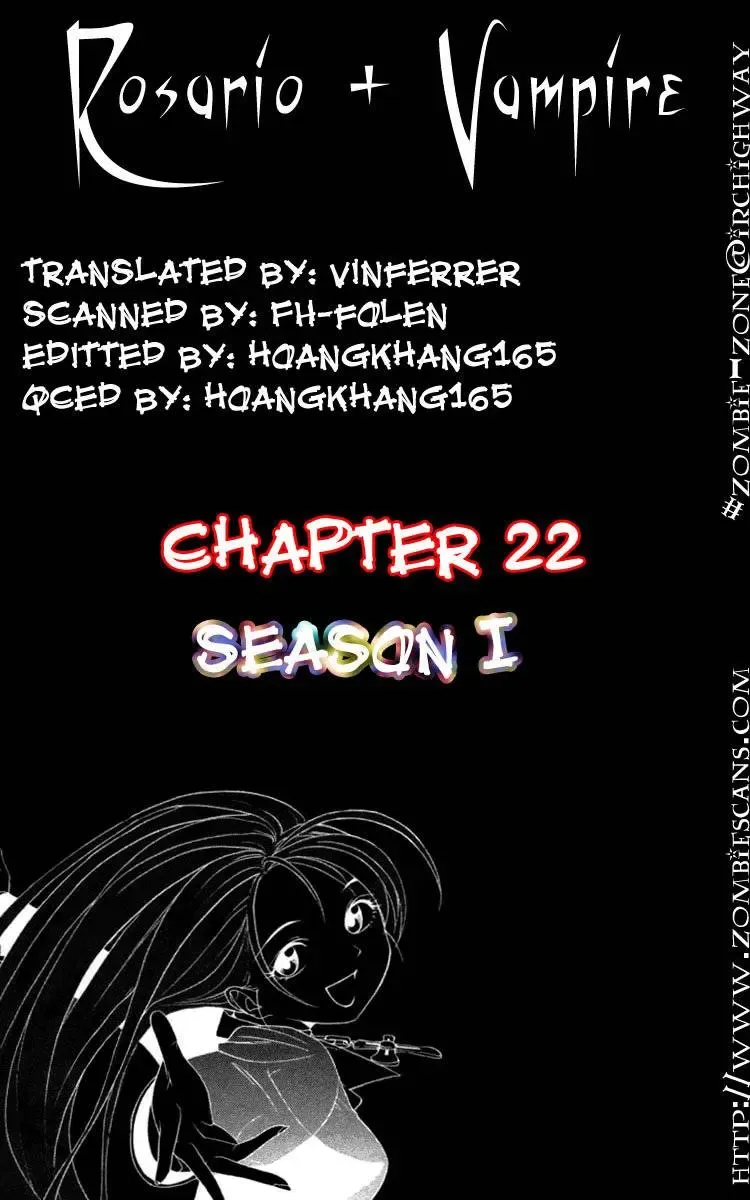 Rosario + Vampire Ss1 Chapter 22 - Trang 42