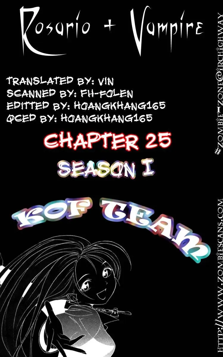Rosario + Vampire Ss1 Chapter 25 - Trang 46