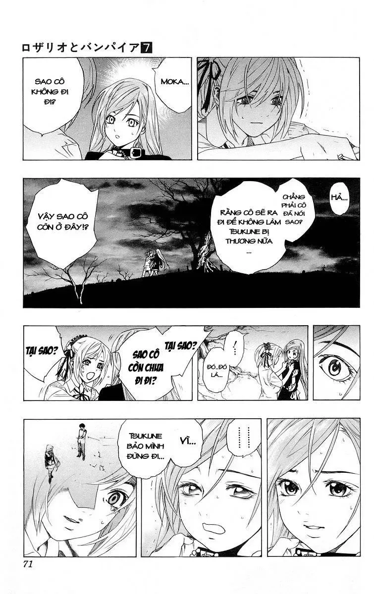 Rosario + Vampire Ss1 Chapter 26 - Trang 23