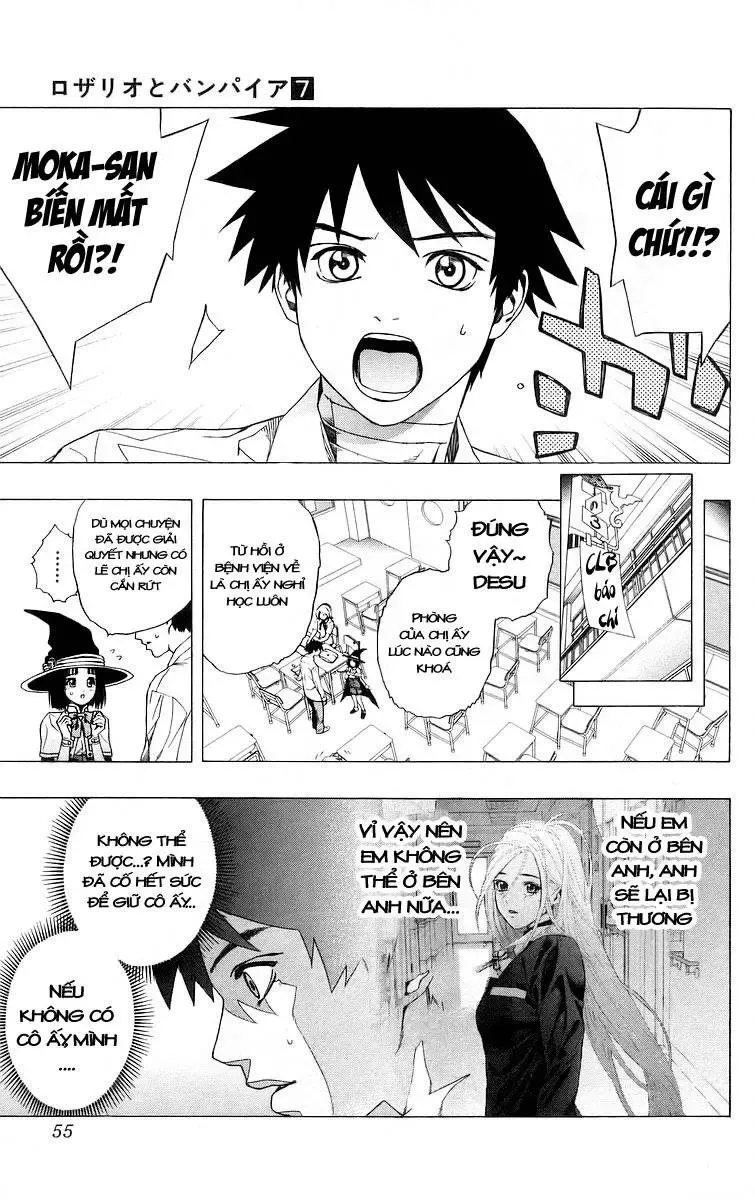 Rosario + Vampire Ss1 Chapter 26 - Trang 7