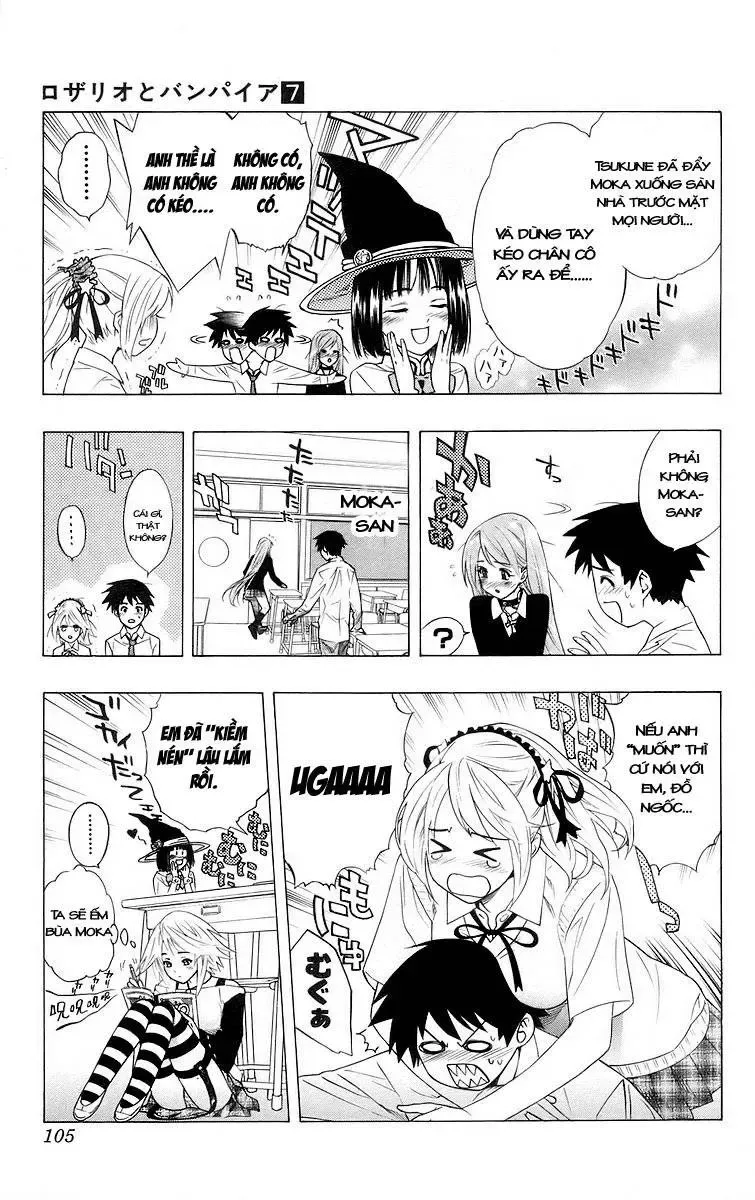 Rosario + Vampire Ss1 Chapter 27 - Trang 14