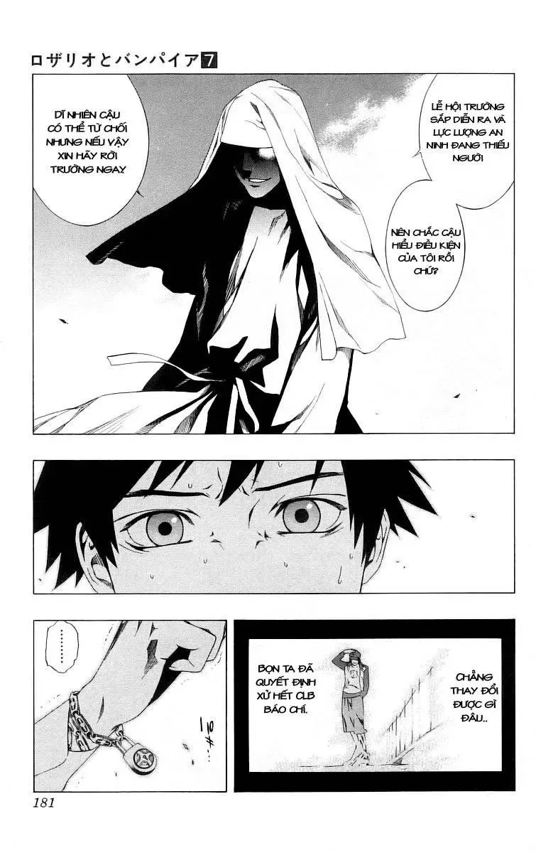 Rosario + Vampire Ss1 Chapter 28 - Trang 44