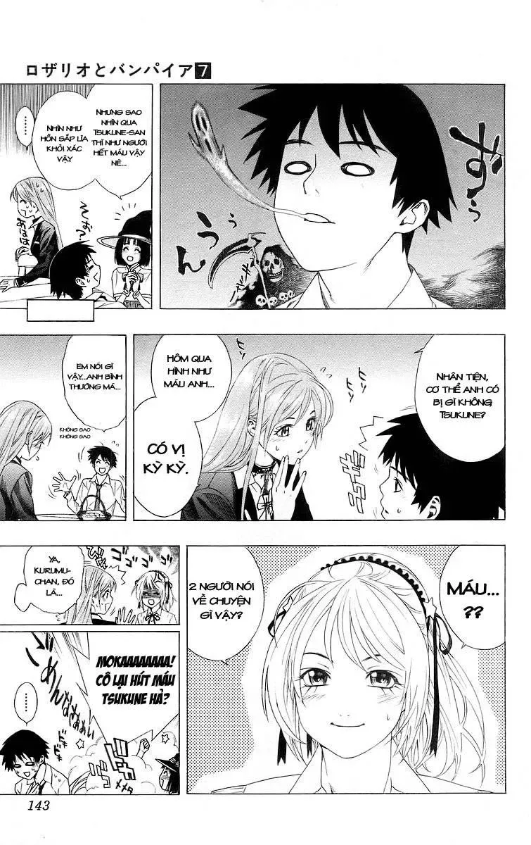 Rosario + Vampire Ss1 Chapter 28 - Trang 7