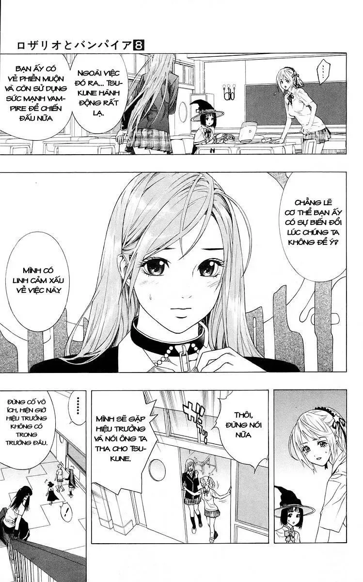 Rosario + Vampire Ss1 Chapter 29 - Trang 9