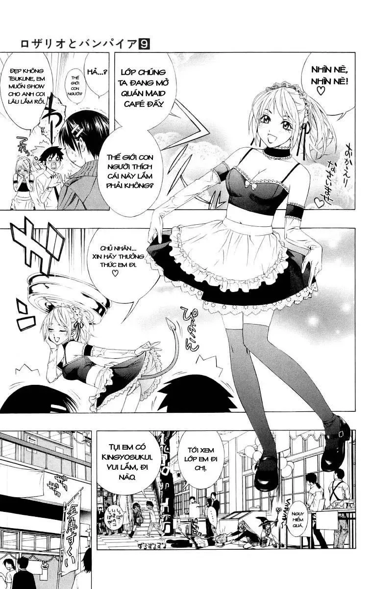 Rosario + Vampire Ss1 Chapter 36 - Trang 18