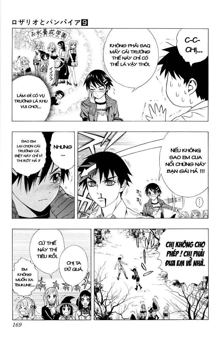 Rosario + Vampire Ss1 Chapter 36 - Trang 28