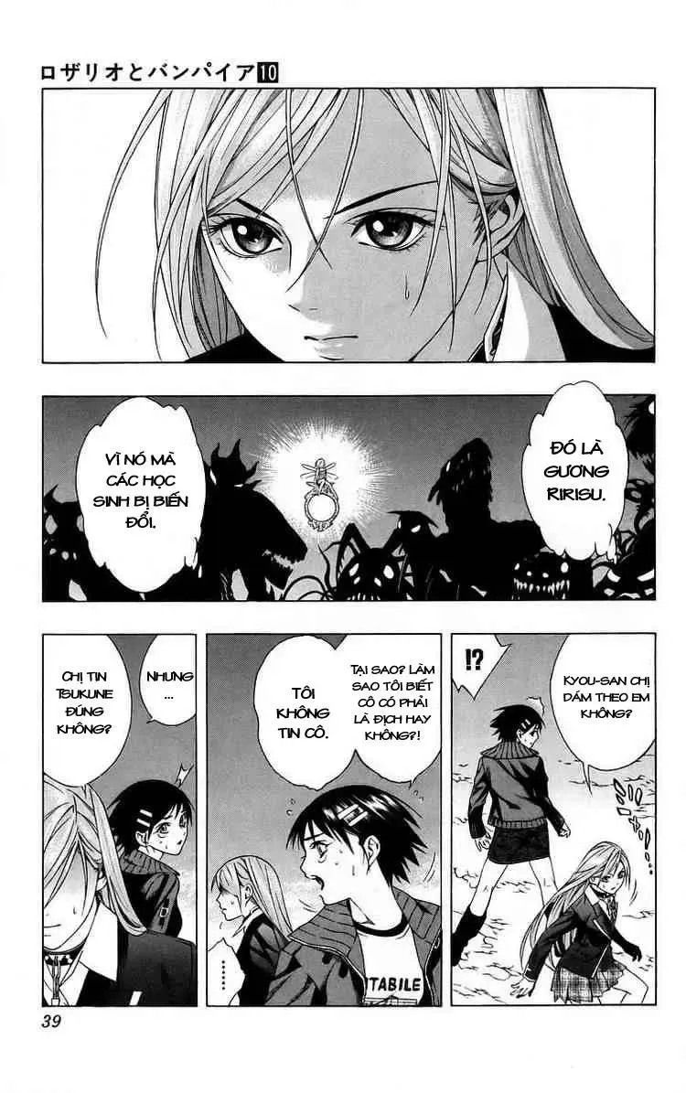 Rosario + Vampire Ss1 Chapter 37 - Trang 33