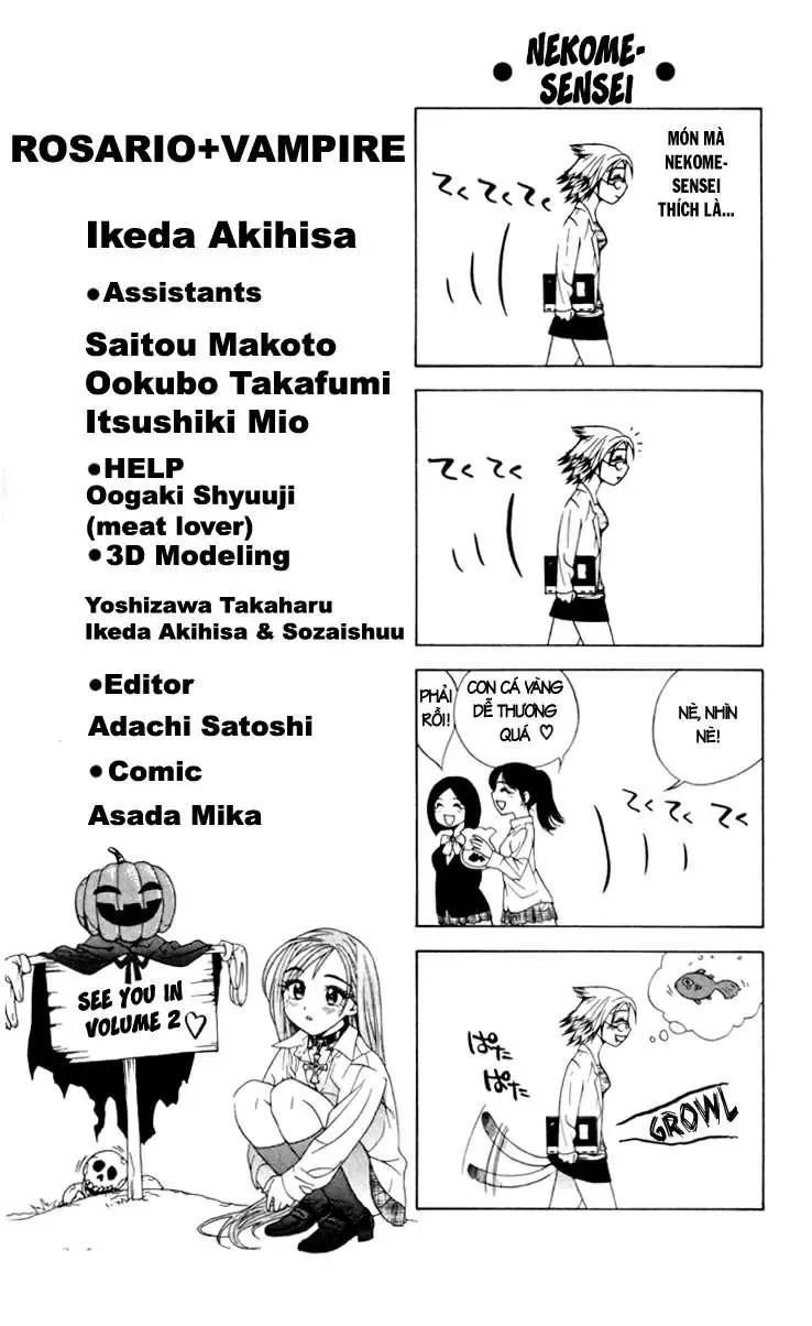 Rosario + Vampire Ss1 Chapter 4 - Trang 47