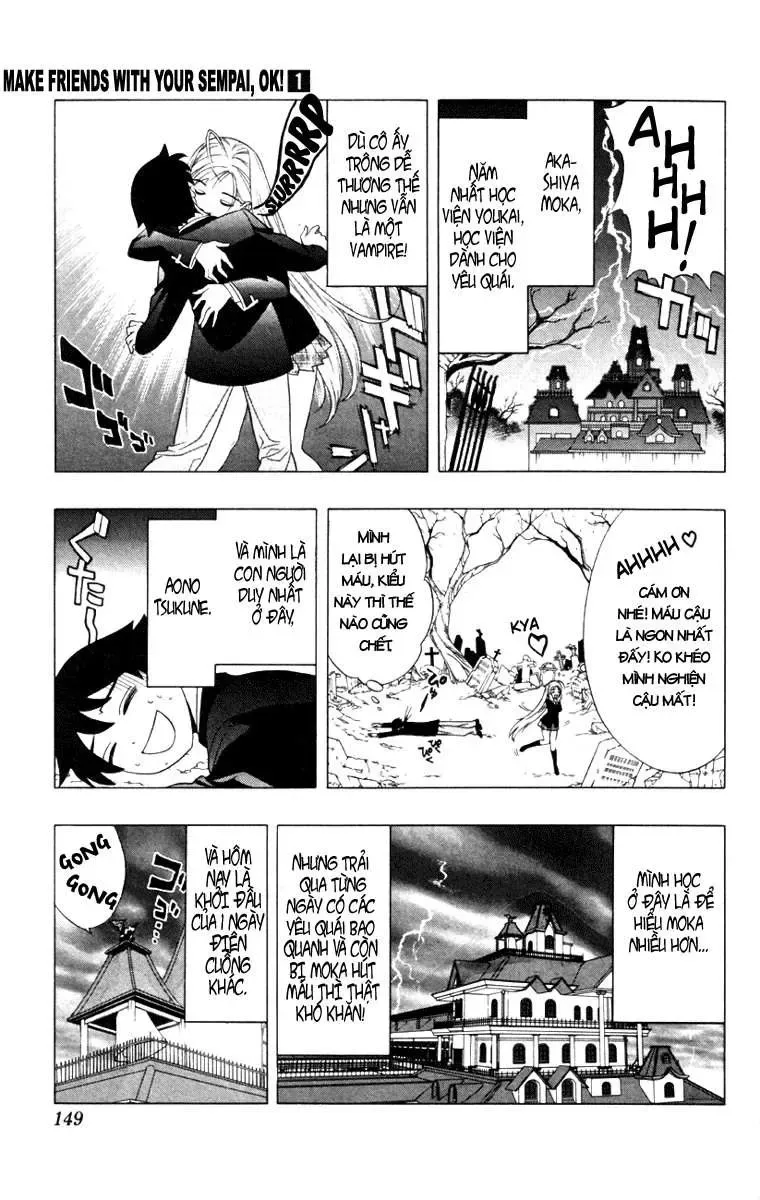Rosario + Vampire Ss1 Chapter 4 - Trang 6