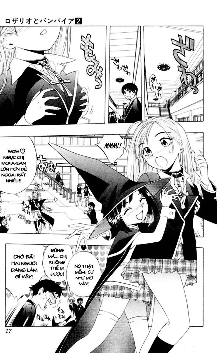Rosario + Vampire Ss1 Chapter 5 - Trang 13