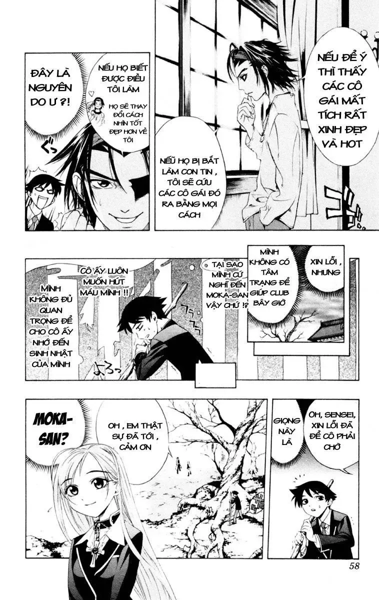 Rosario + Vampire Ss1 Chapter 6 - Trang 14