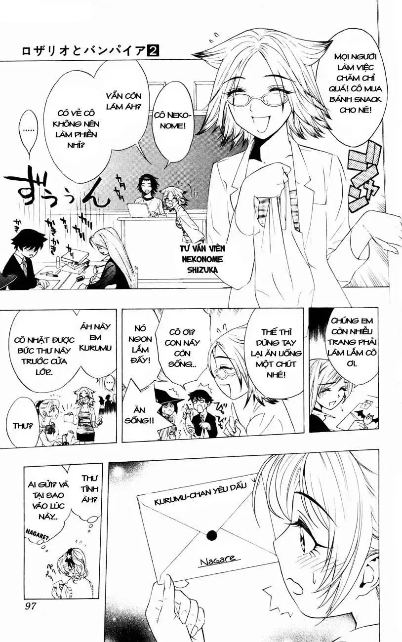Rosario + Vampire Ss1 Chapter 7 - Trang 10