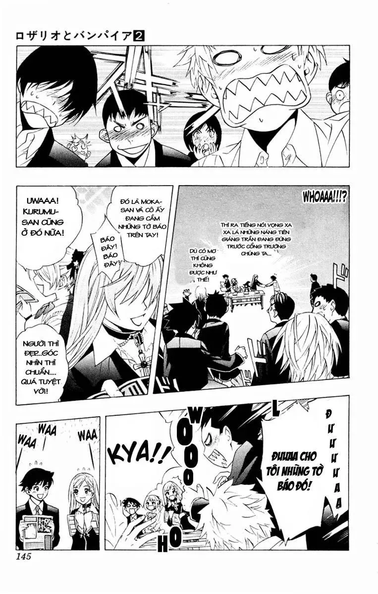 Rosario + Vampire Ss1 Chapter 8 - Trang 14