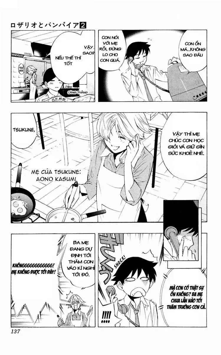 Rosario + Vampire Ss1 Chapter 8 - Trang 6