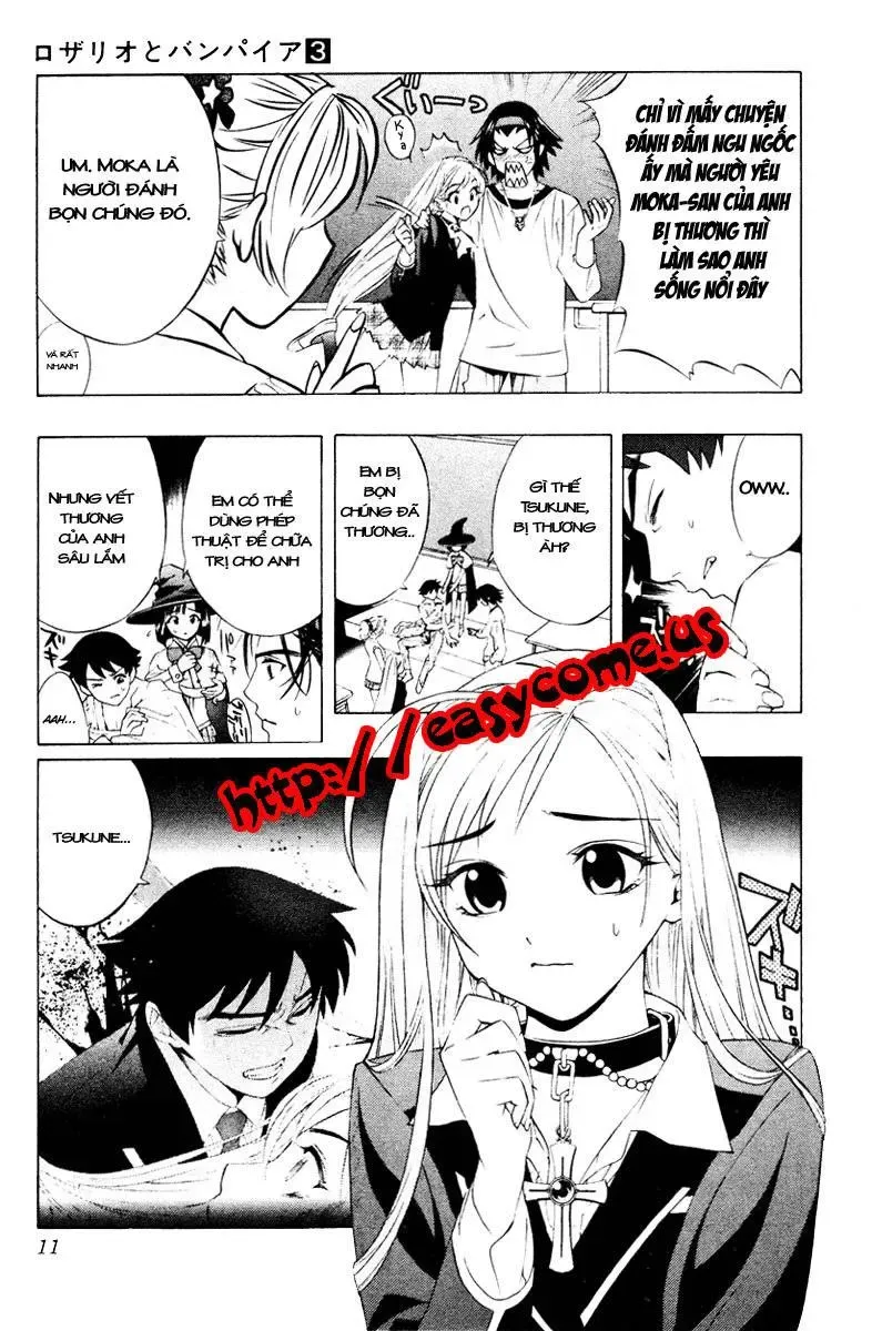 Rosario + Vampire Ss1 Chapter 9 - Trang 11