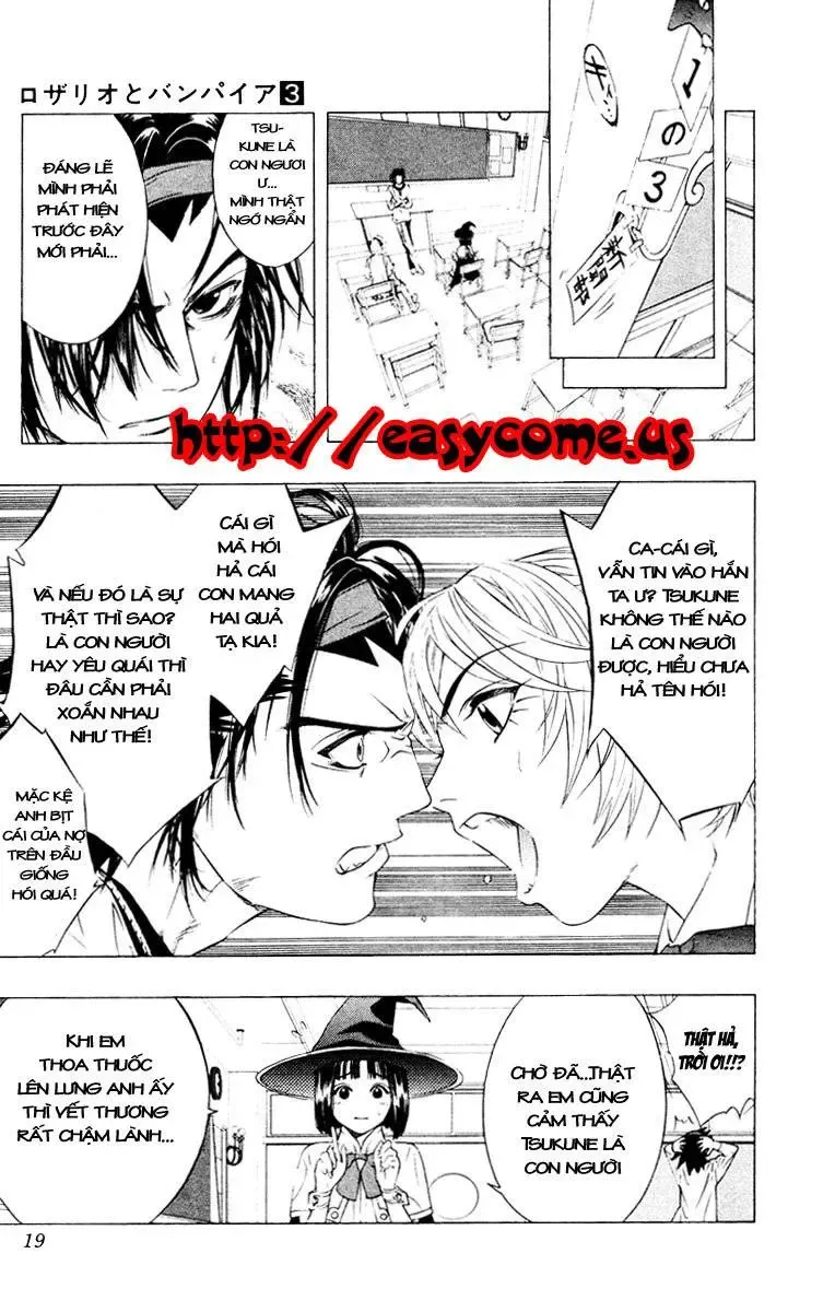 Rosario + Vampire Ss1 Chapter 9 - Trang 19