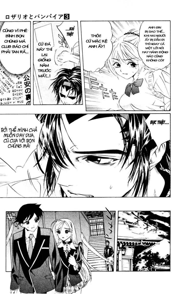 Rosario + Vampire Ss1 Chapter 9 - Trang 21