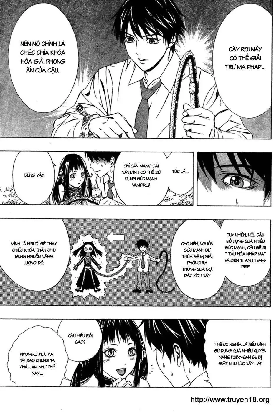 Rosario + Vampire Ss2 Chapter 15 - Trang 12